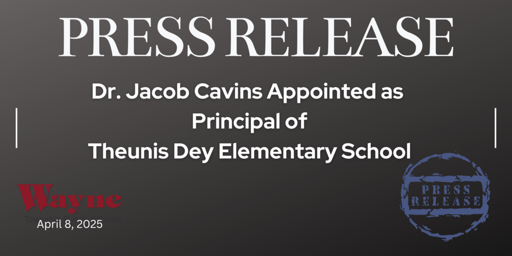 Press Release Jacob Cavins