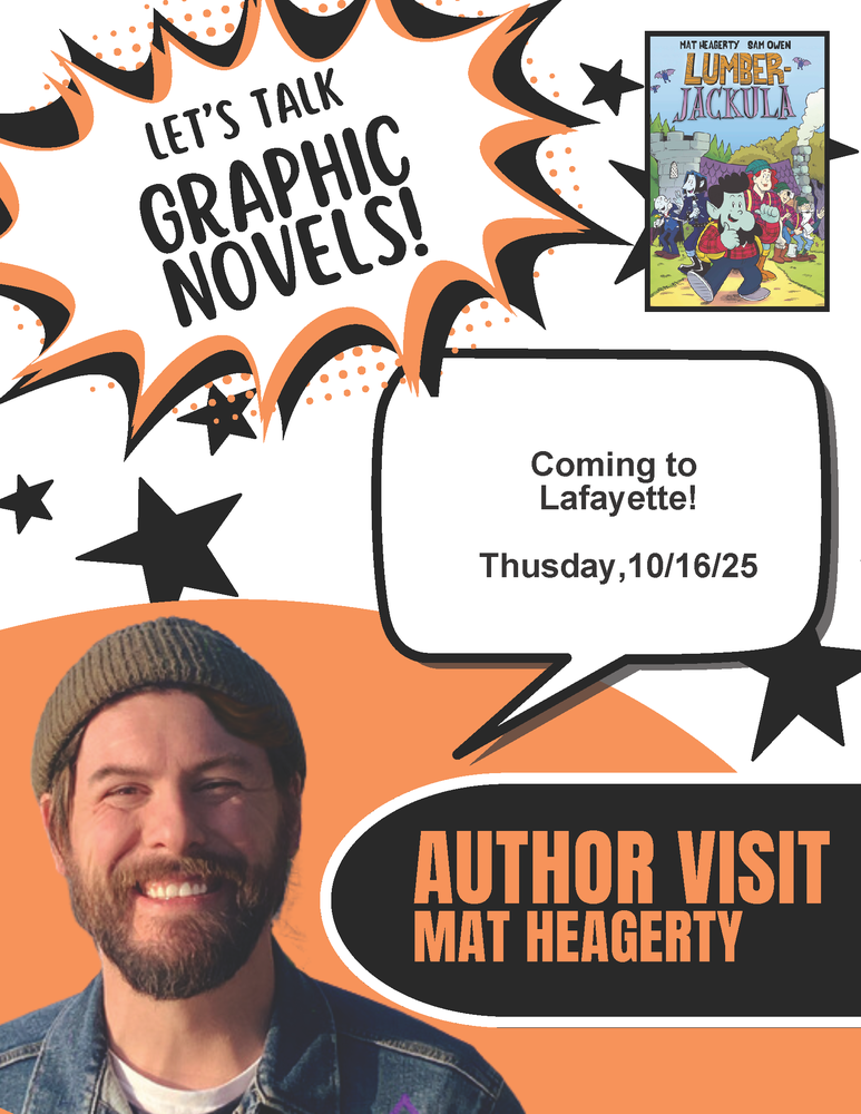 author visit october 16th Mat Heagerty