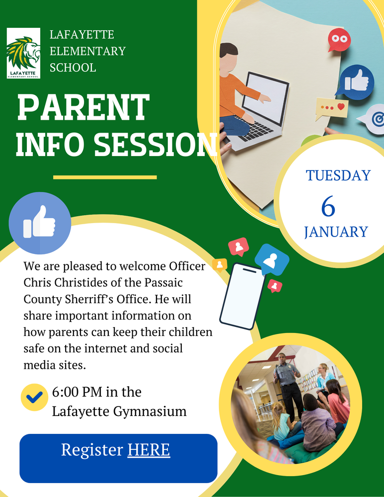 Parent Information Session: Internet and Social Media Safety