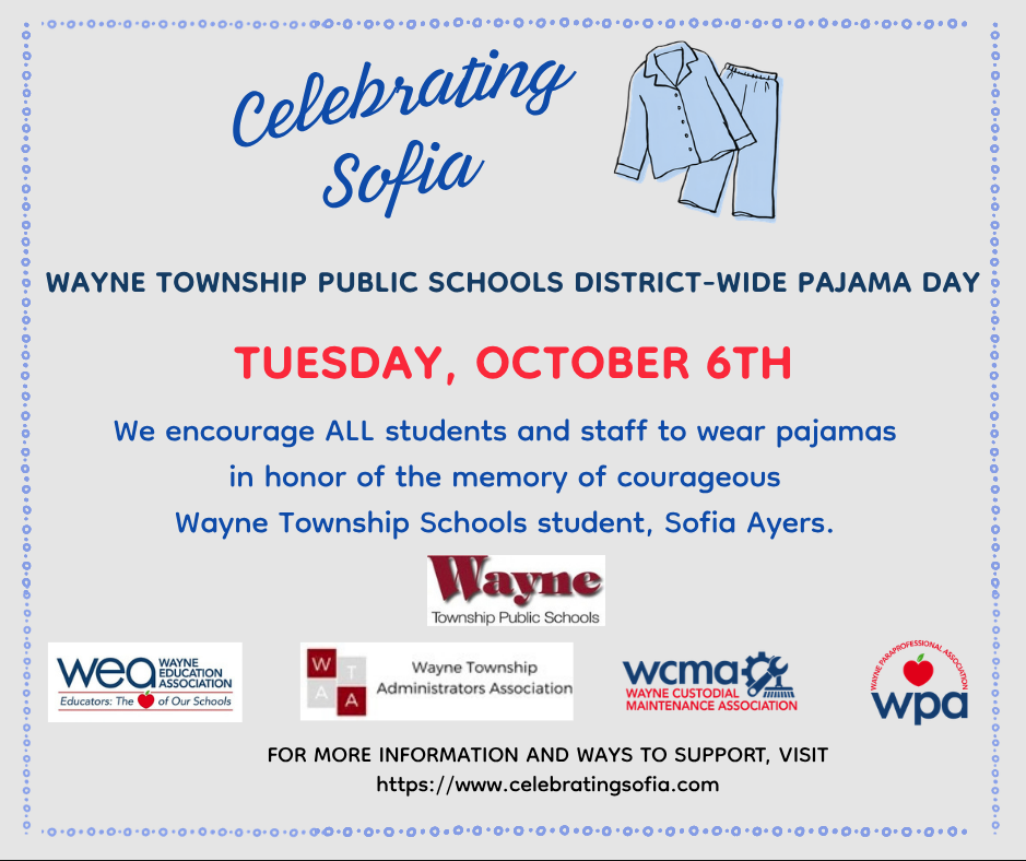celebrating sofia pajama day oct 6