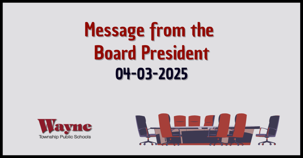 Message from the Board President