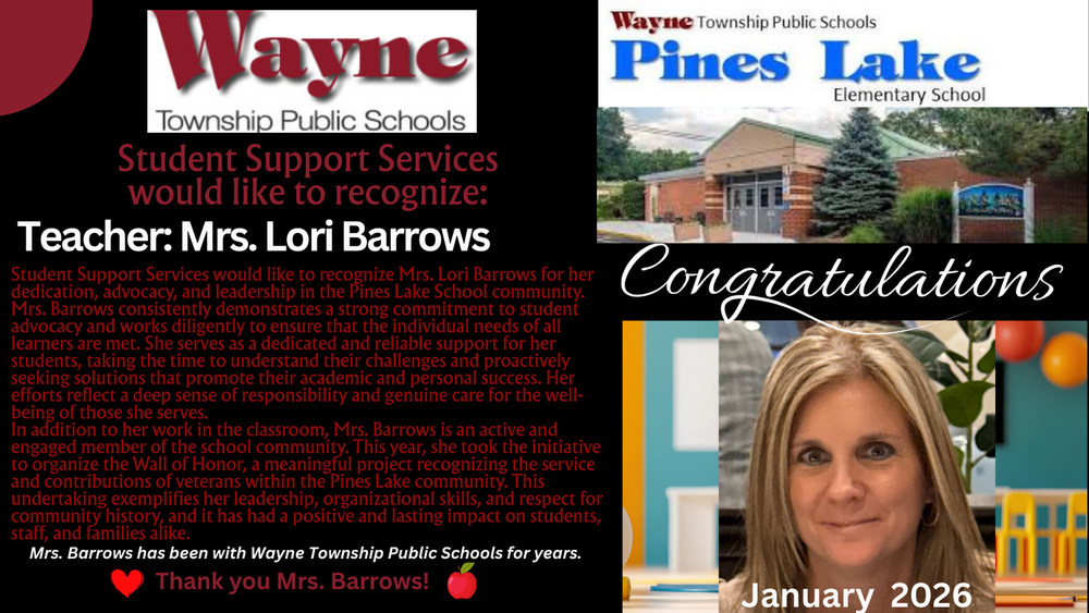 Lori Barrows SSS Educator of the Month
