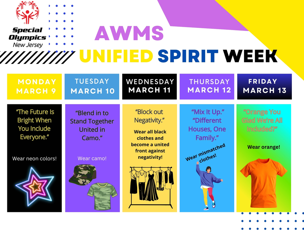 unified school spirit week