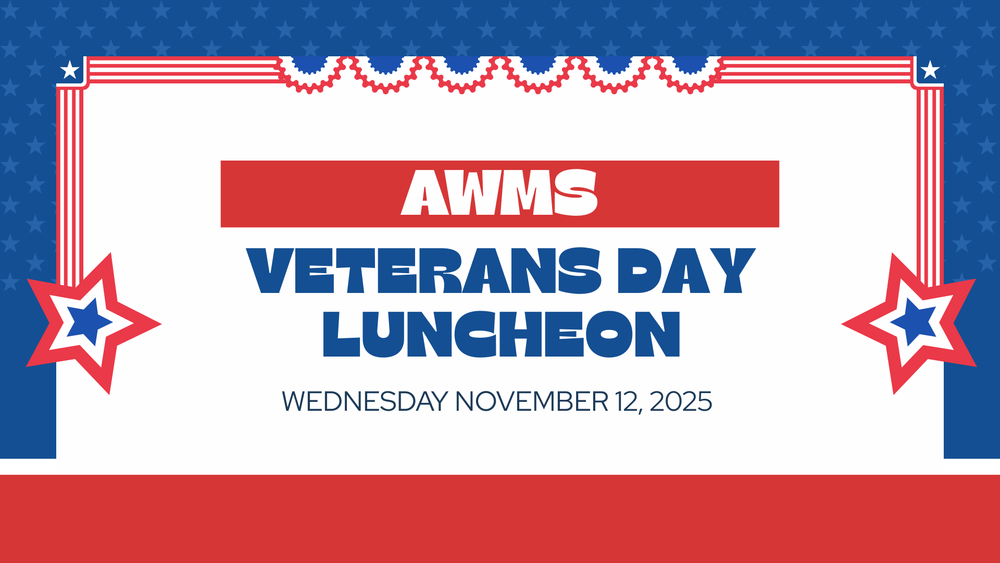 awms veterans luncheon 11/12/25