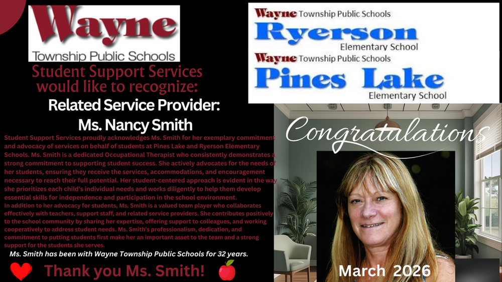 Nancy Smith Related Service Provider of the Month