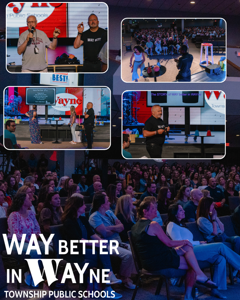 More from the Wayne Township Public Schools 2025 Welcome Convocation WAY better in WAYne!
