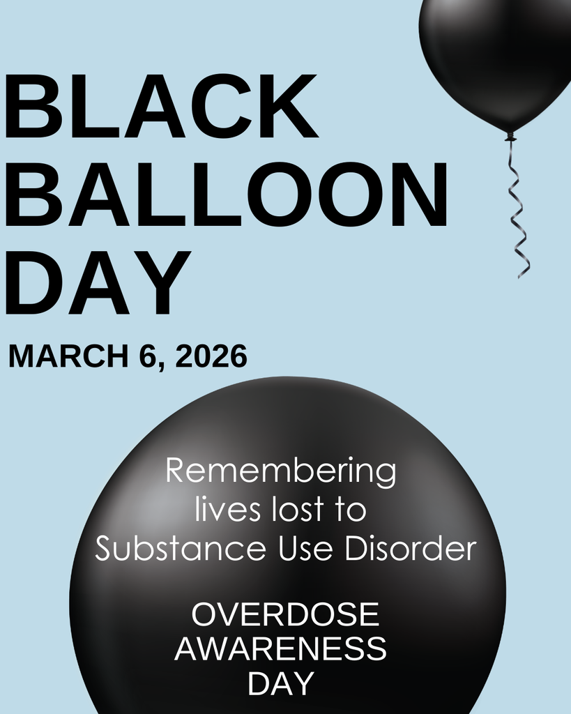 Black Balloon day March 6th