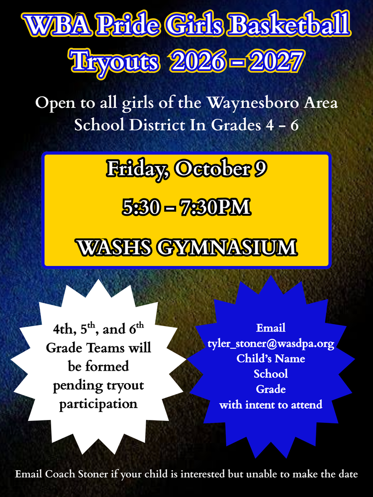 youth girls bball tryouts