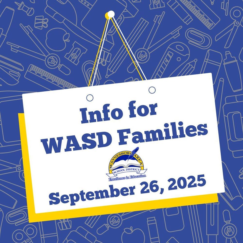 Infor for WASD Families - Sept 26, 2025