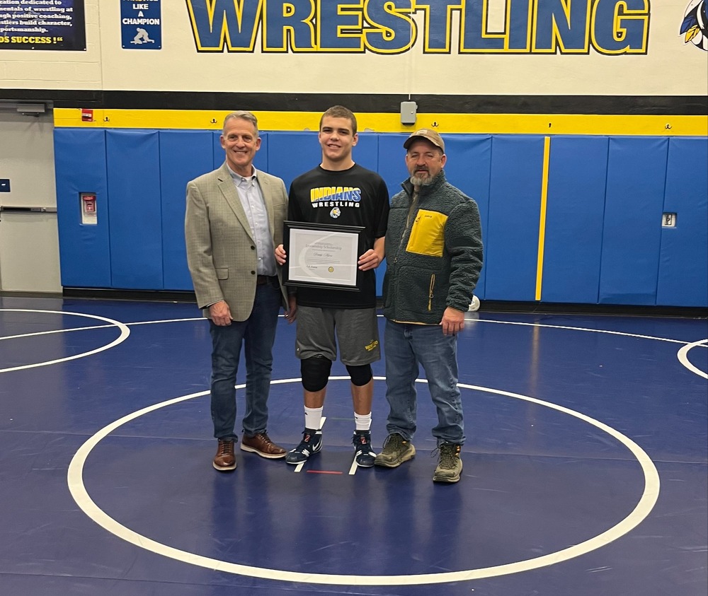 Mayor Dade Royer, Brady Meyers and Steve Myers