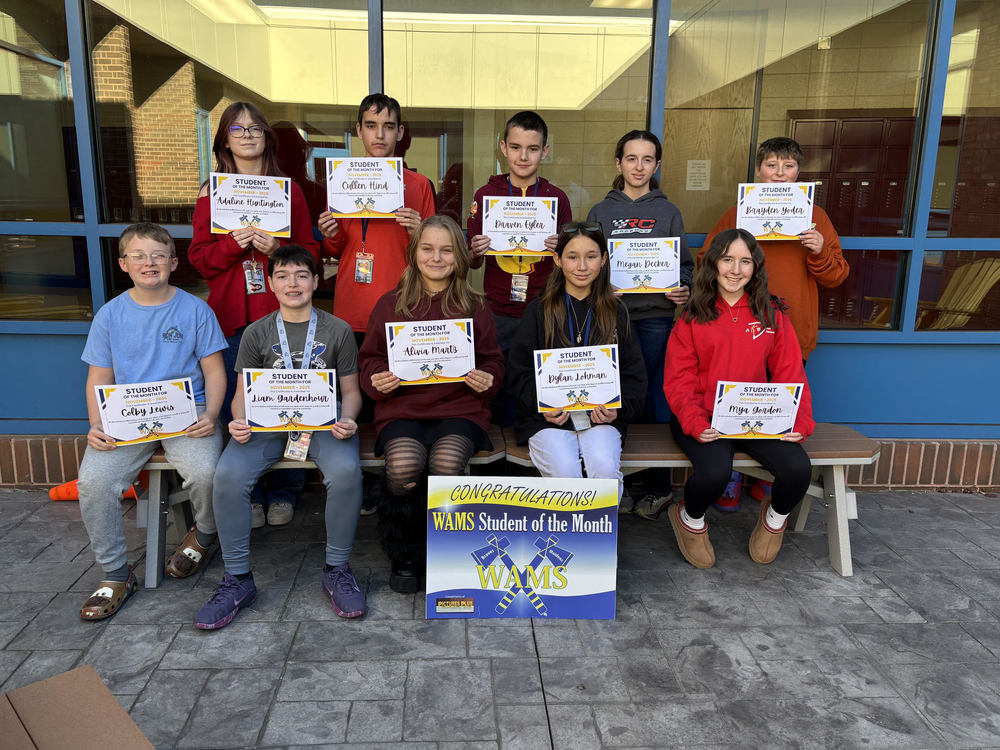 November Students of the Month