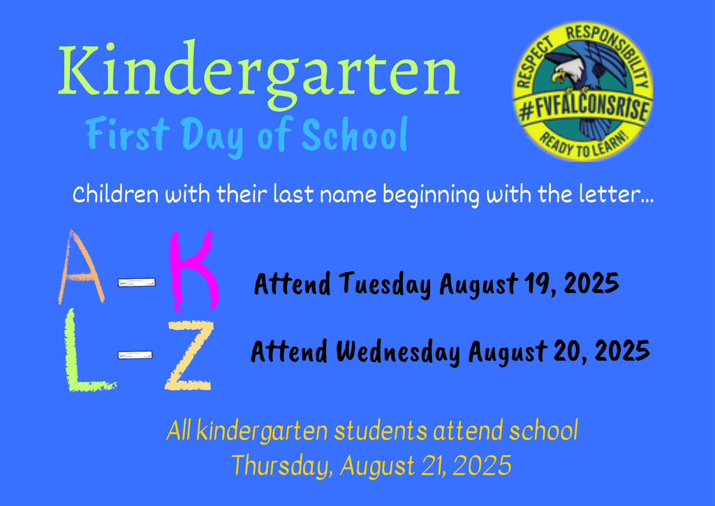 Kindergarten First Day of School!