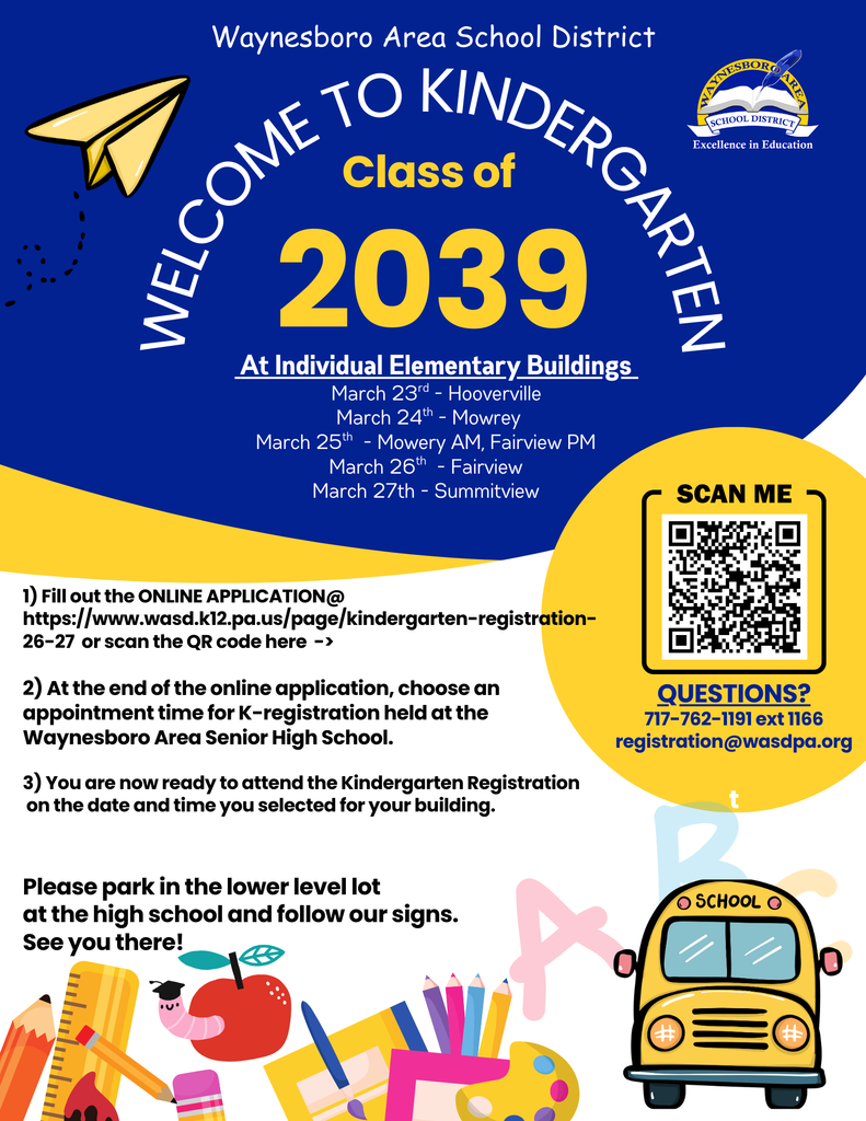 Welcome Class of 2039