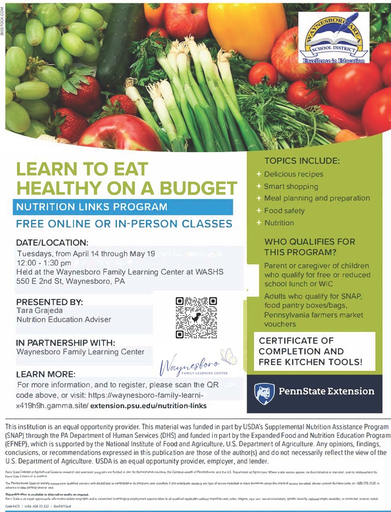 Learn to eat healthy on a budget