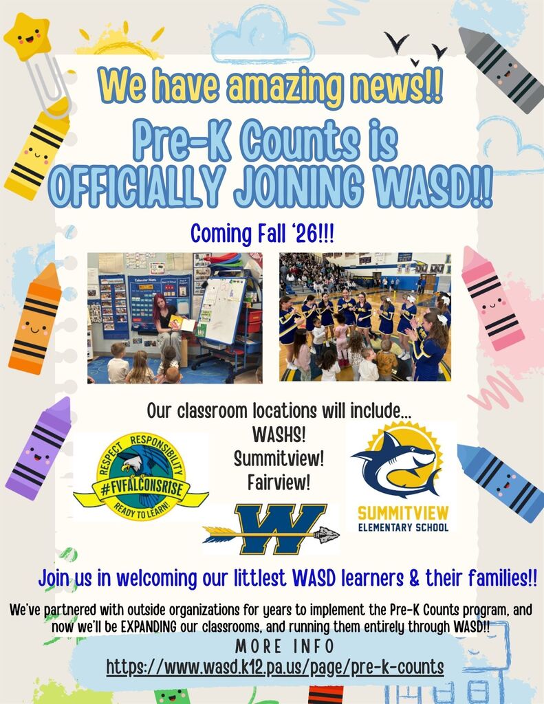 Pre-K Counts is coming to WASD