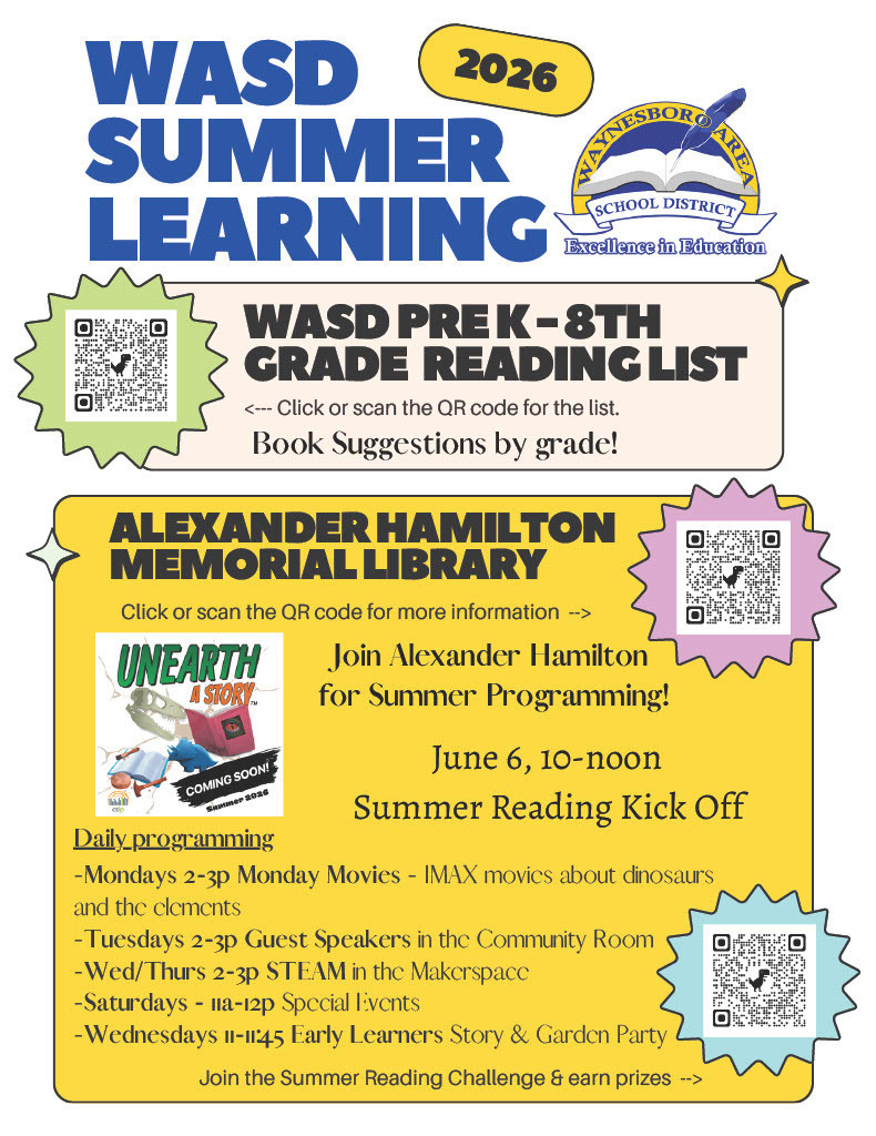 WASD Summer Reading 2026