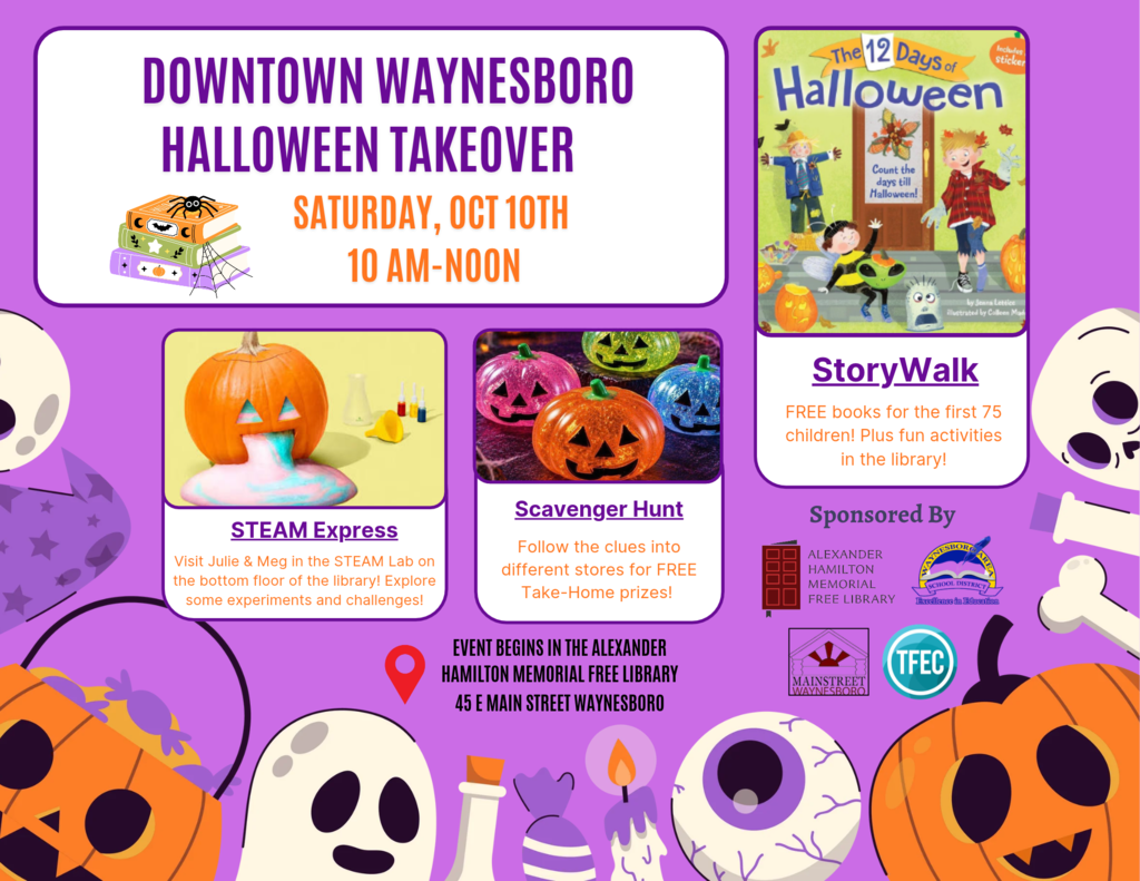Downtown Waynesboro Halloween Takeover