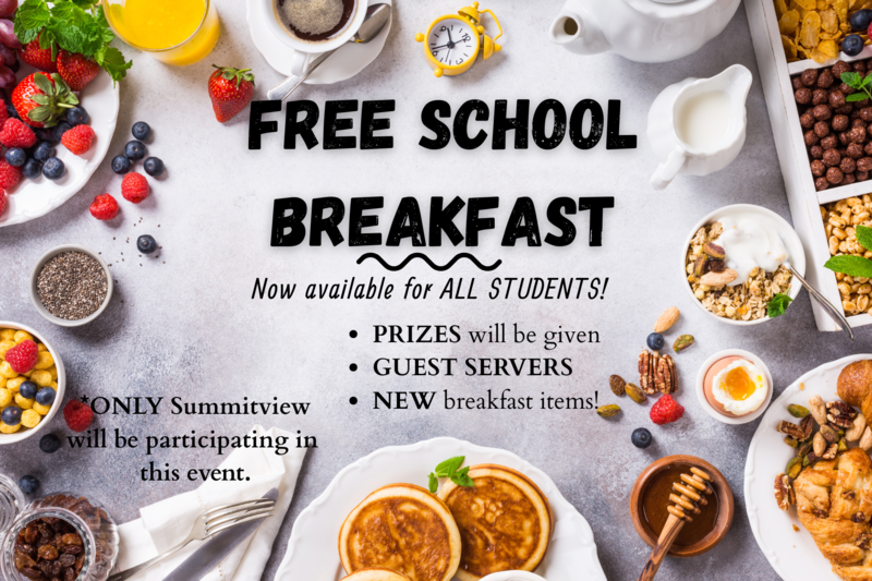 Free Breakfast at SV