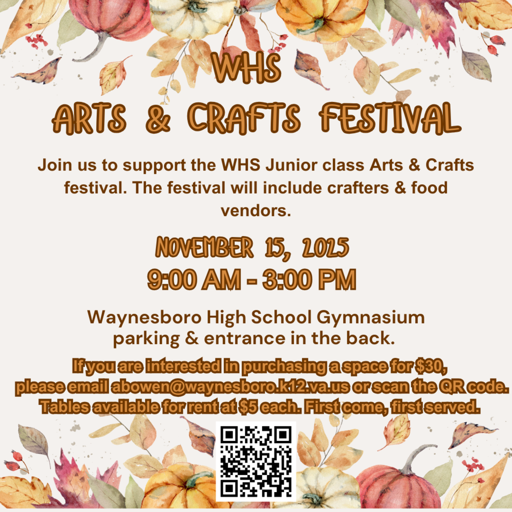 WHS Arts & Crafts Festival