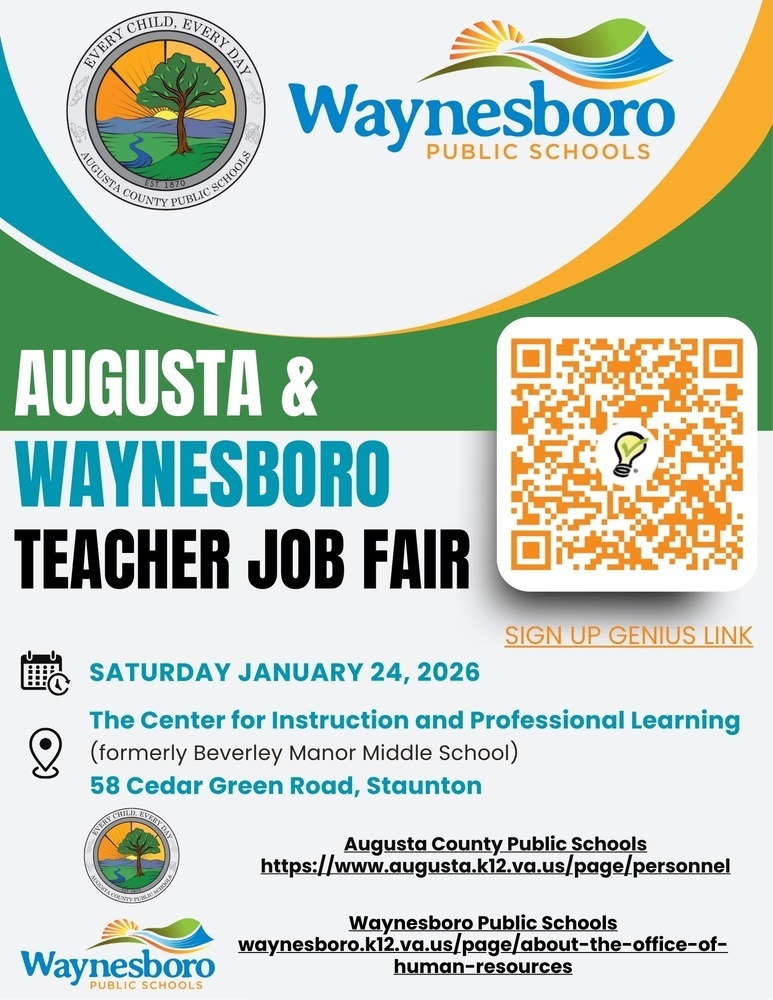 Augusta  and Waynesboro Teacher Job Fair