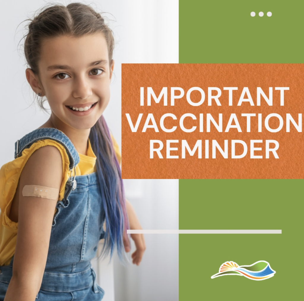 7th Grade Vaccination Reminder