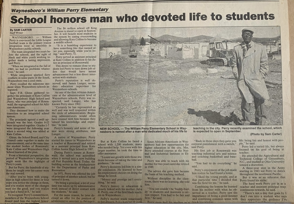 William Perry Article