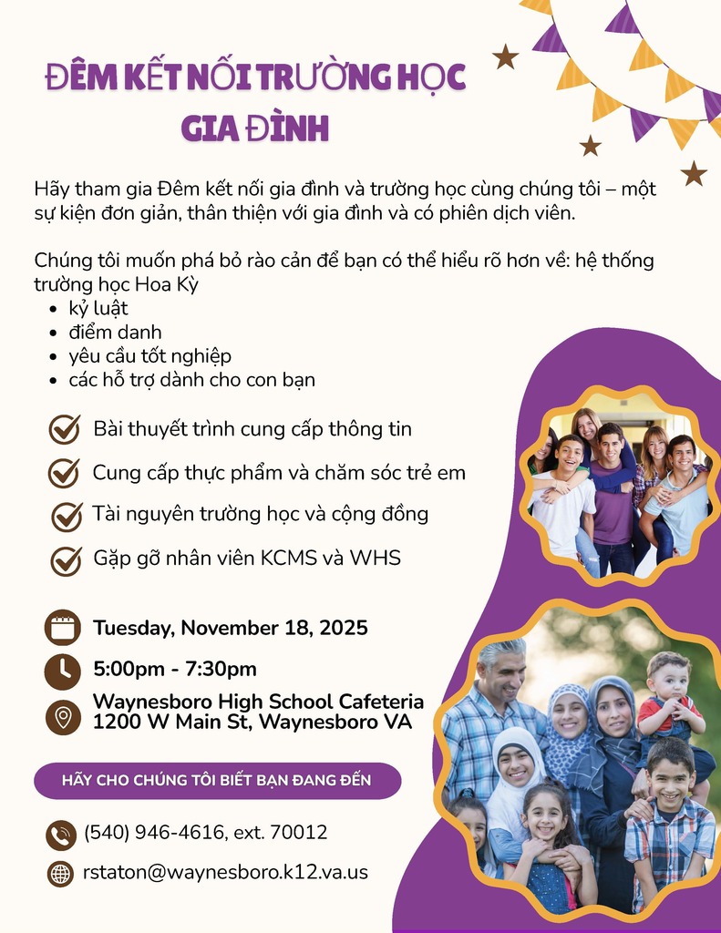 ELL Family Night Vietnamese