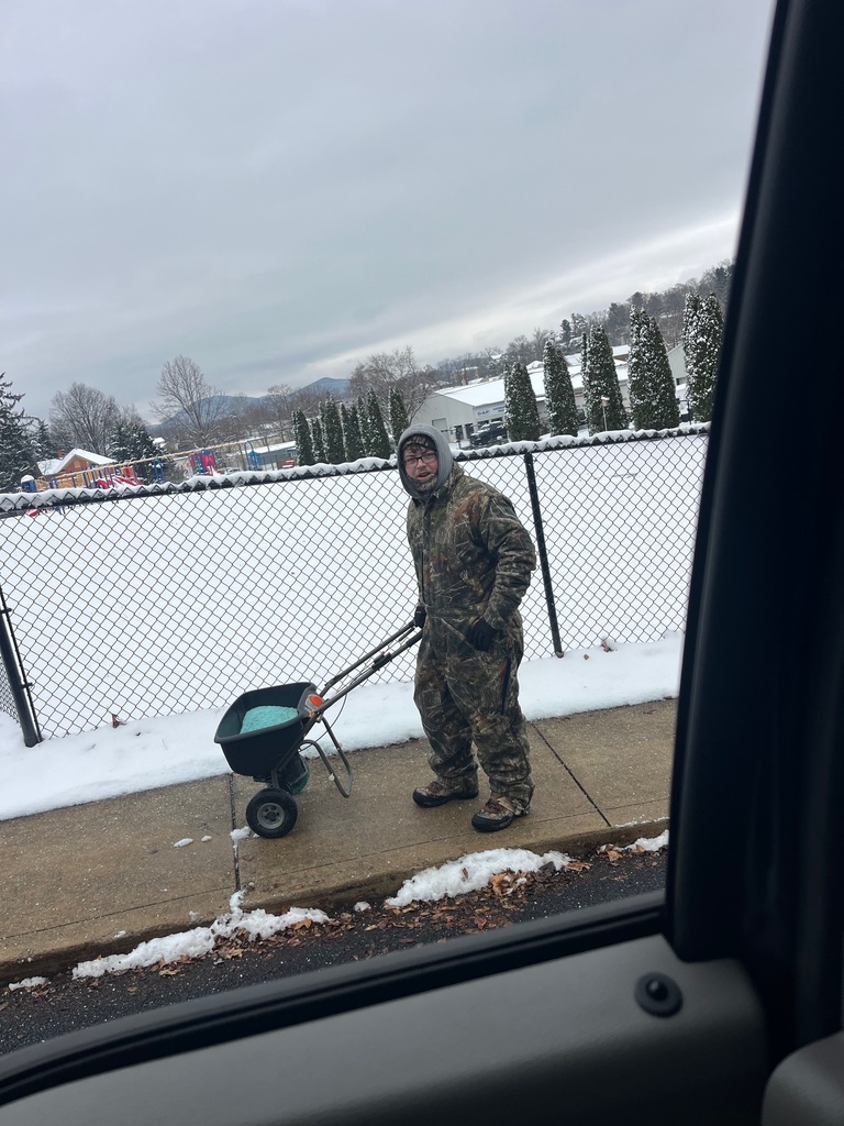 Custodians on Snow Day