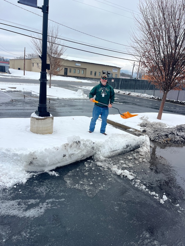 Custodians on Snow Day