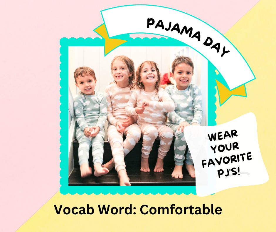 snuggle up and read pj day