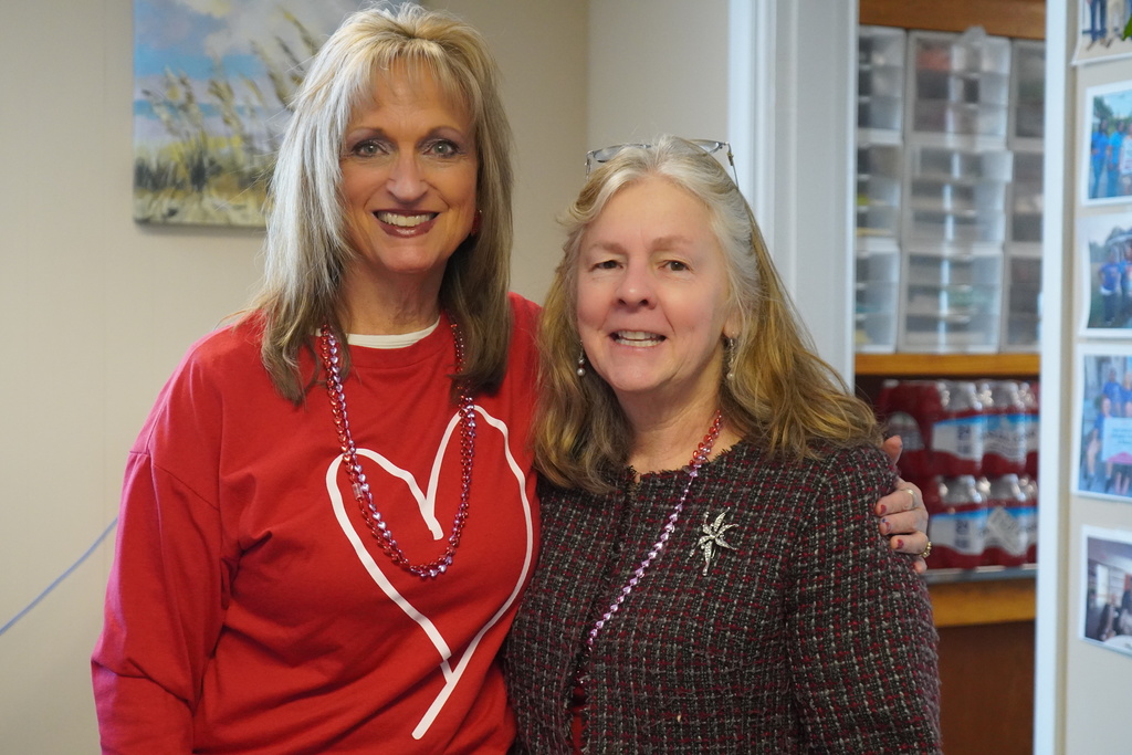 Vonda Hutchinson and Teresa Floyd