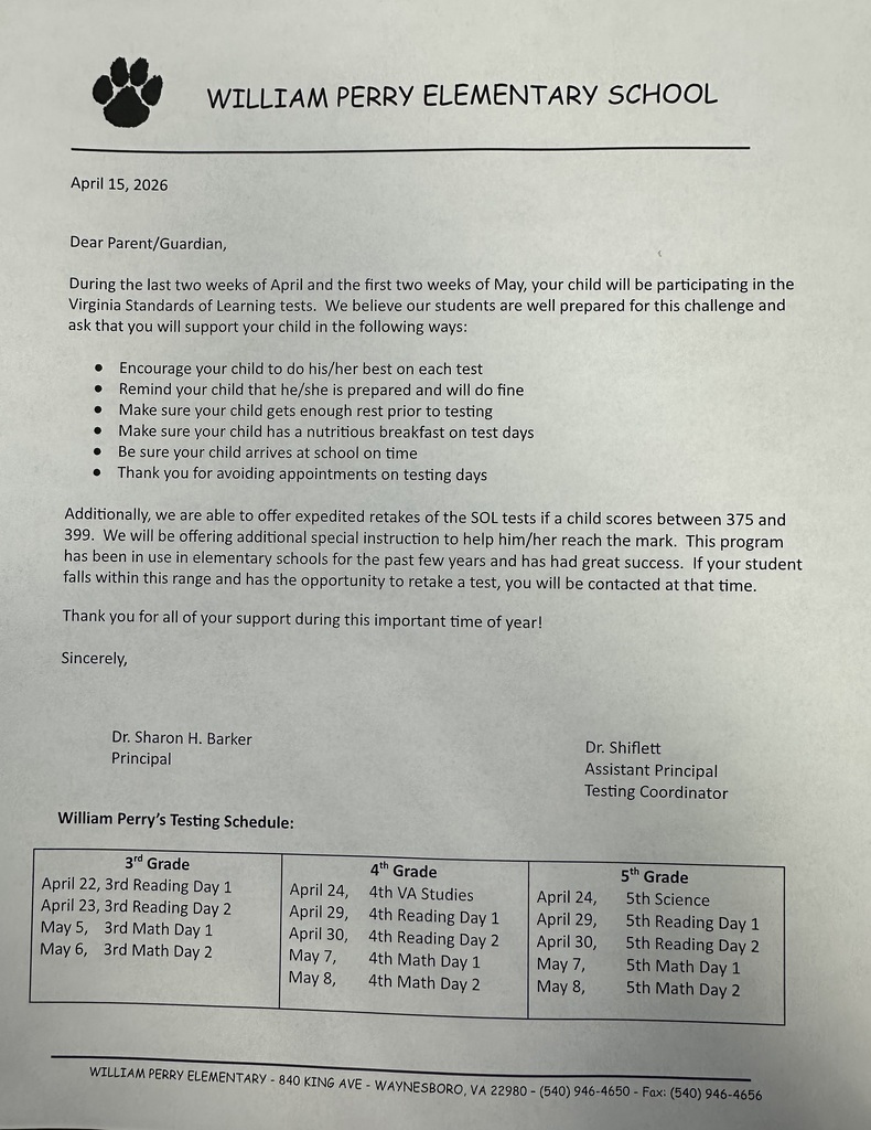 SOL Information 3rd-5th