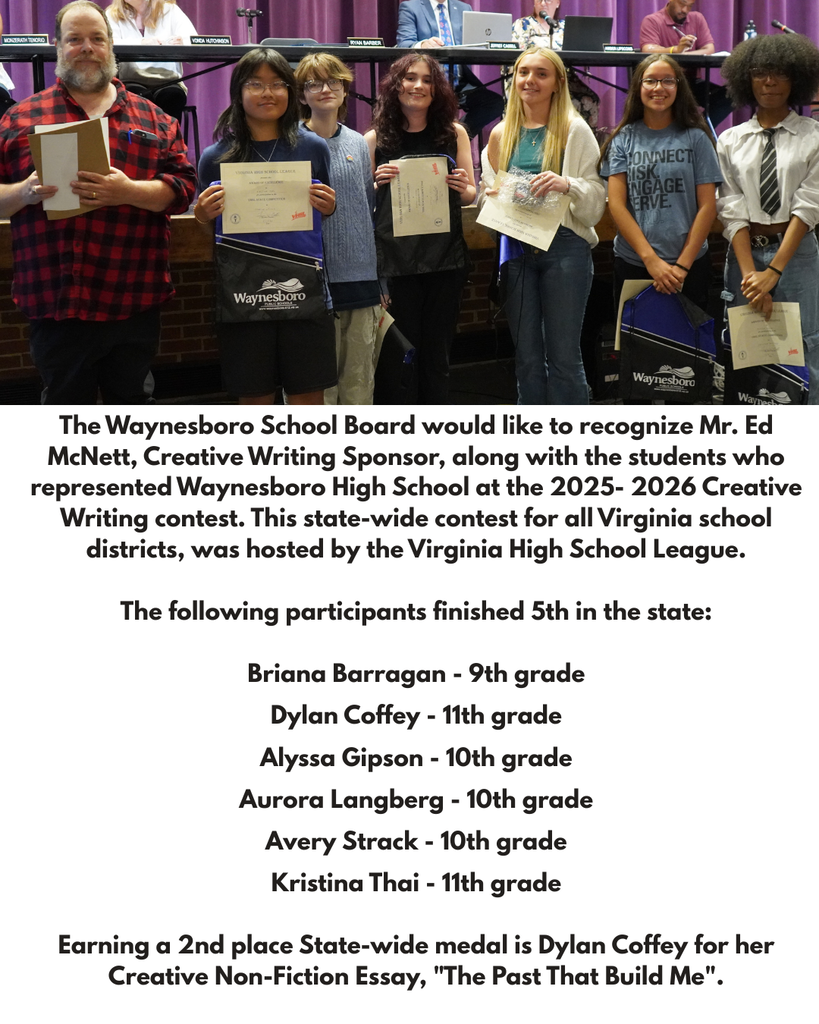 May School Board Recognition