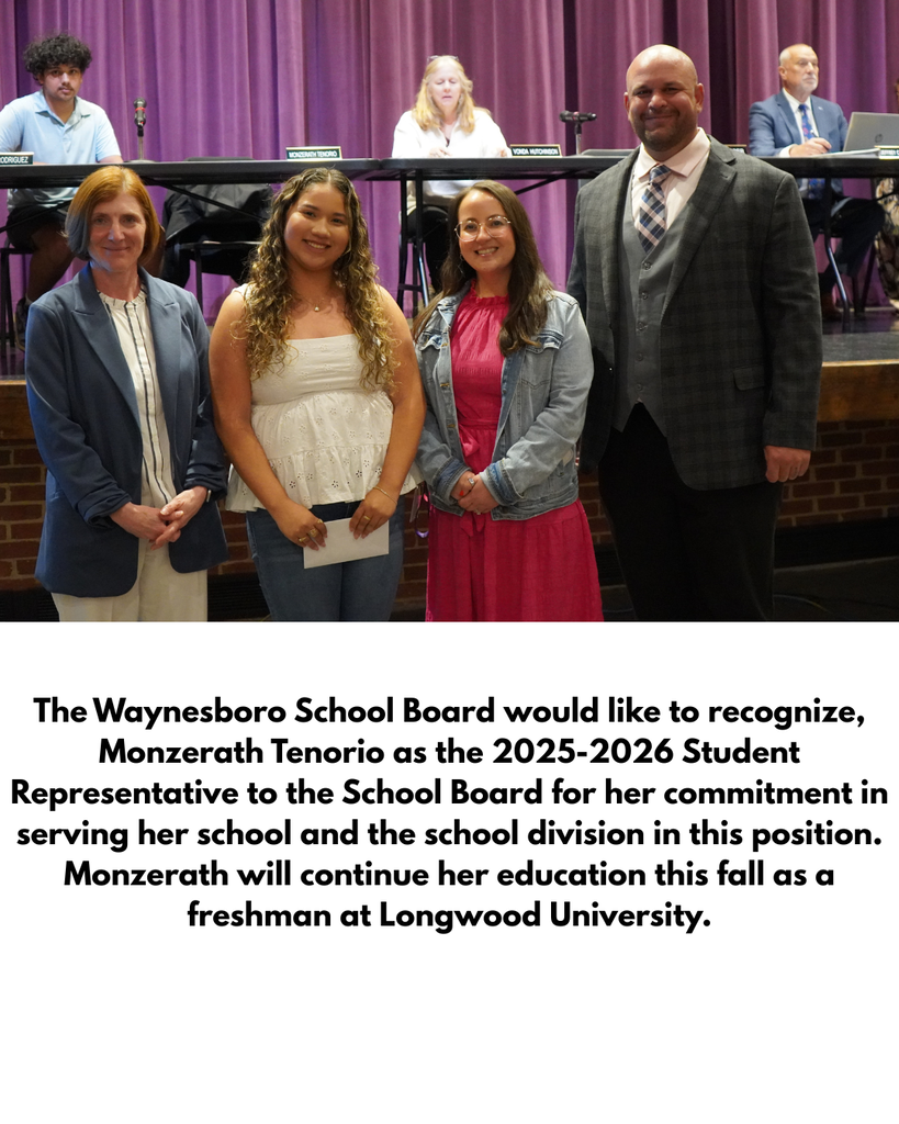 May School Board Recognition