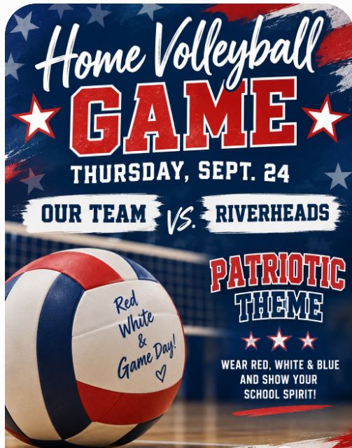 KCMS Volleyball Game, Thursday, September 24