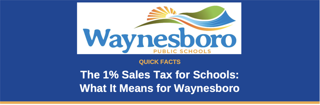Sales tax for school