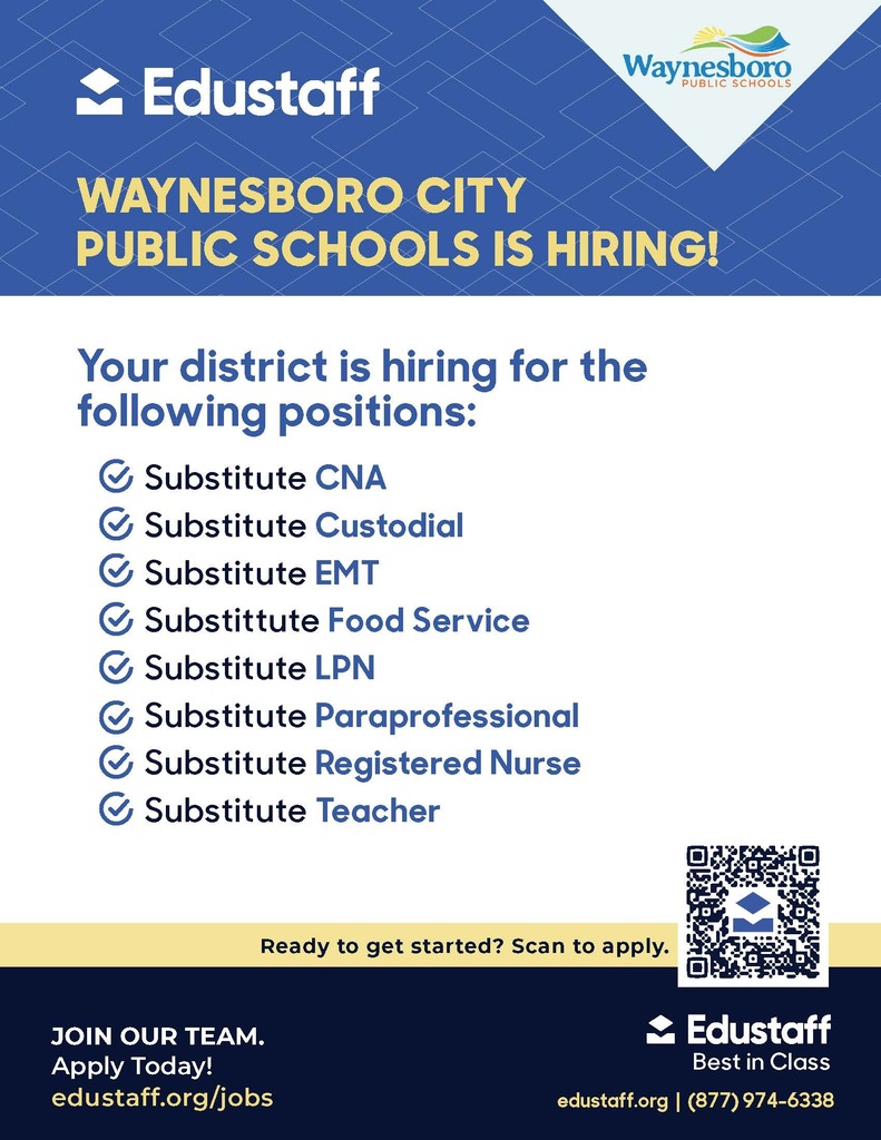 Waynesboro Hiring Flier