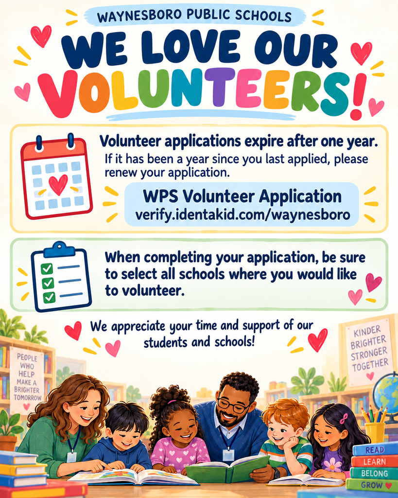 Volunteer Application Reminders