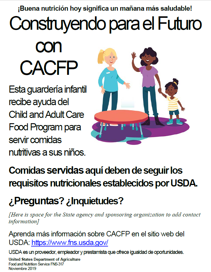 food program info