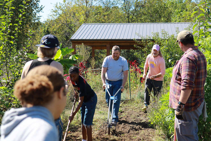 Working on the farm 3
