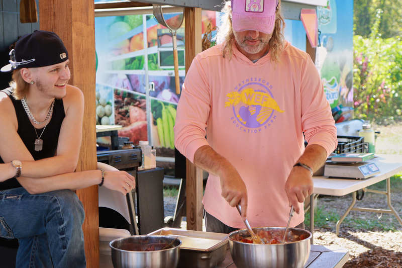 Making pico de gallo