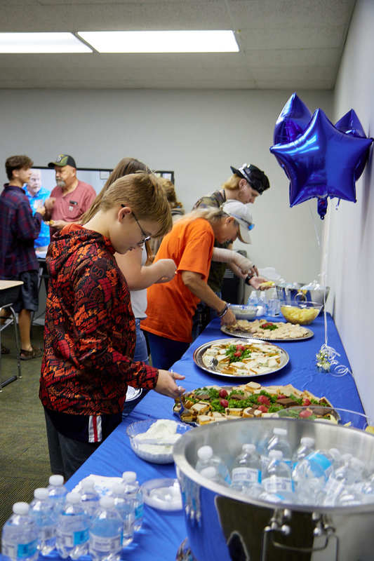 Touring the campus 8