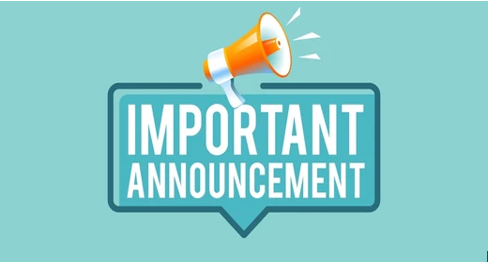 Important Announcement