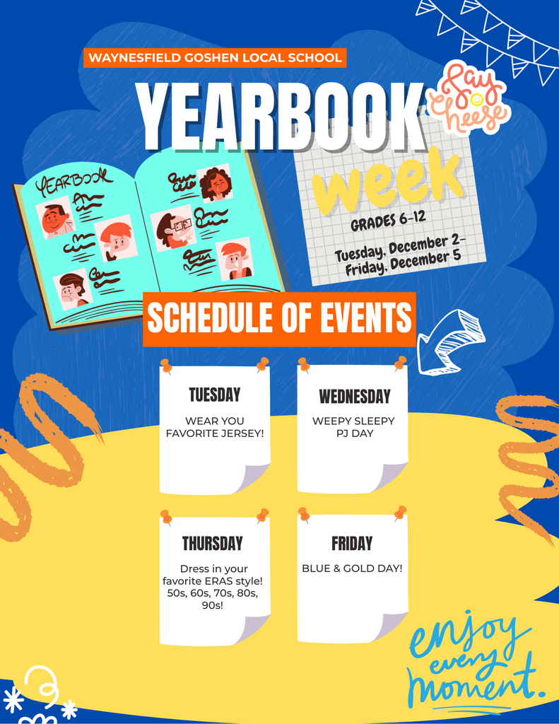 Blue And Green Playful Illustrative School Event Homecoming Week Flyer