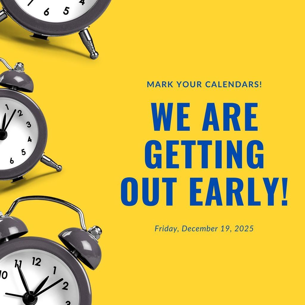 Yellow Clocks Leave the Office Early Day Social Media Graphic (1)