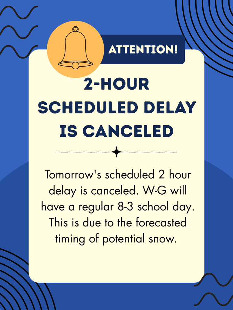 Blue And Yellow Modern Corporate Policy Update Announcement Poster