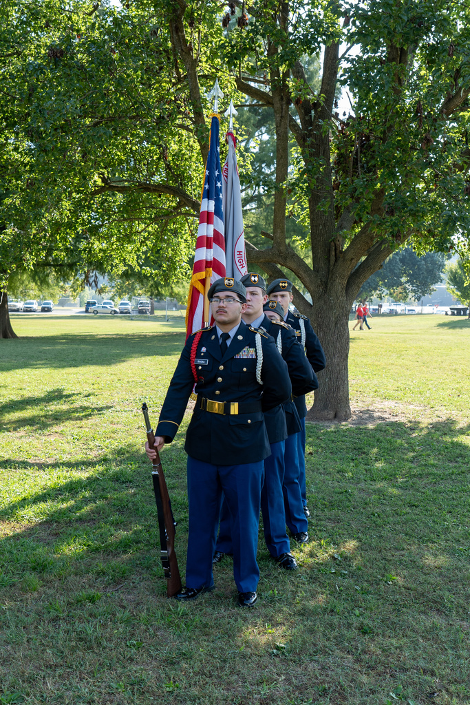 JROTC Patriot Day in Waynesville City Park