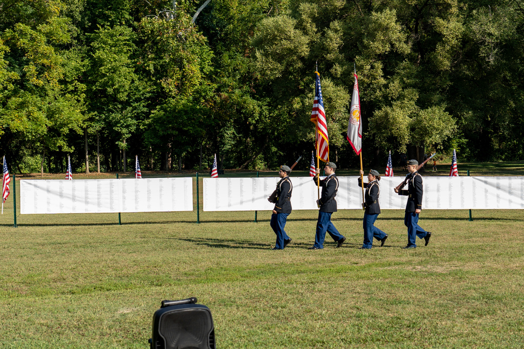JROTC Patriot Day in Waynesville City Park