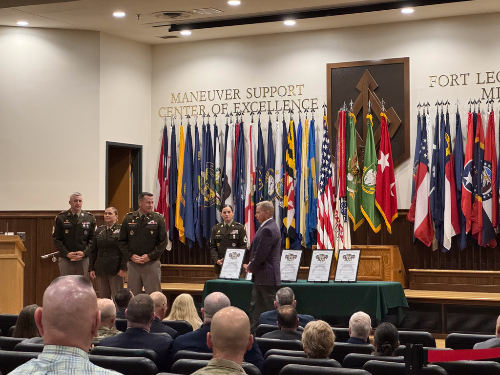 Col. Williams is Distinguished Member of the MP Regimental Corps 