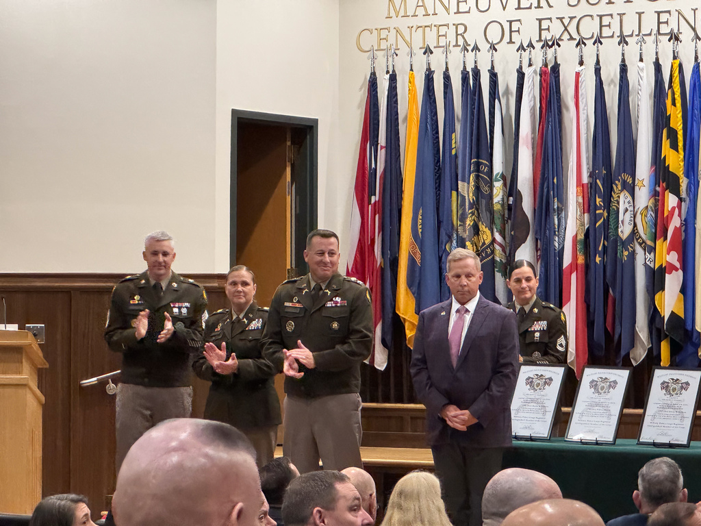 Col. Williams is Distinguished Member of the MP Regimental Corps 